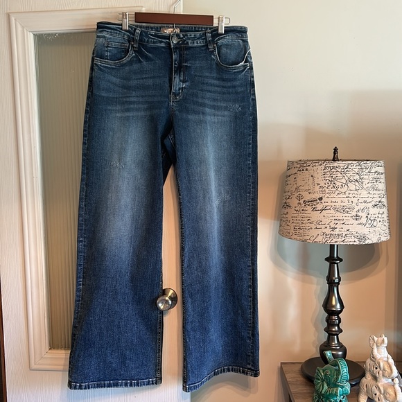 Kut from the Kloth Denim - #C025 Kut from the Kloth High Rise Wide Leg Jean (14L)